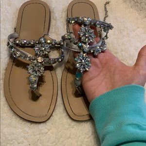 Sparkly sandals